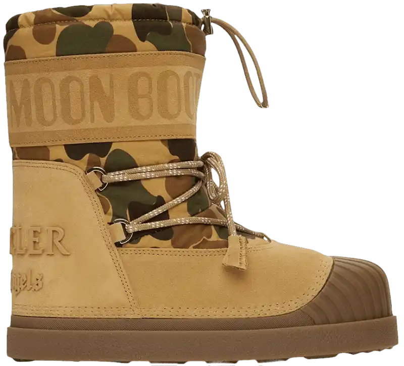 Moncler Shedir Snow Boots - Palm Angels Camo
