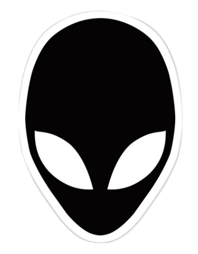 Alienware Logo Sticker