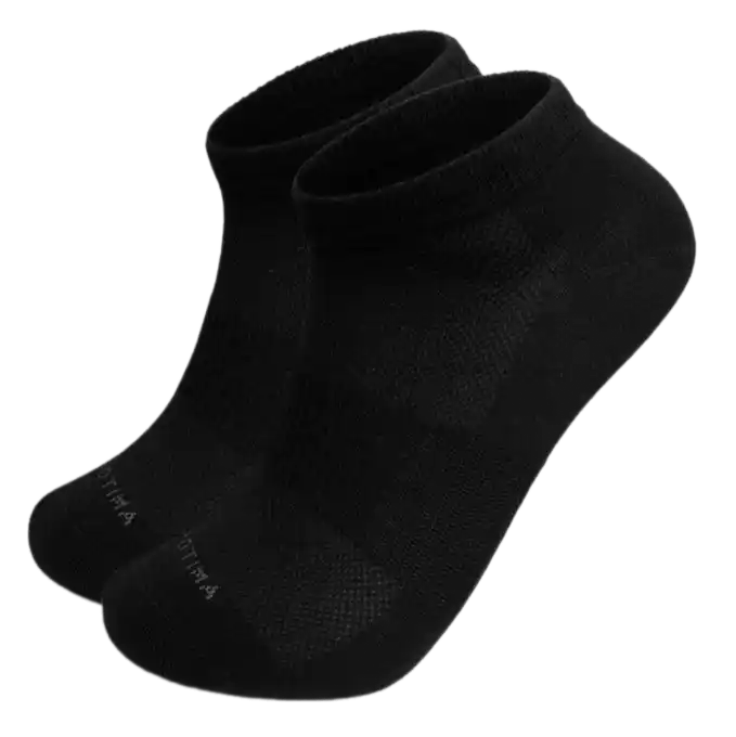 Bamboo Ankle Socks - Black