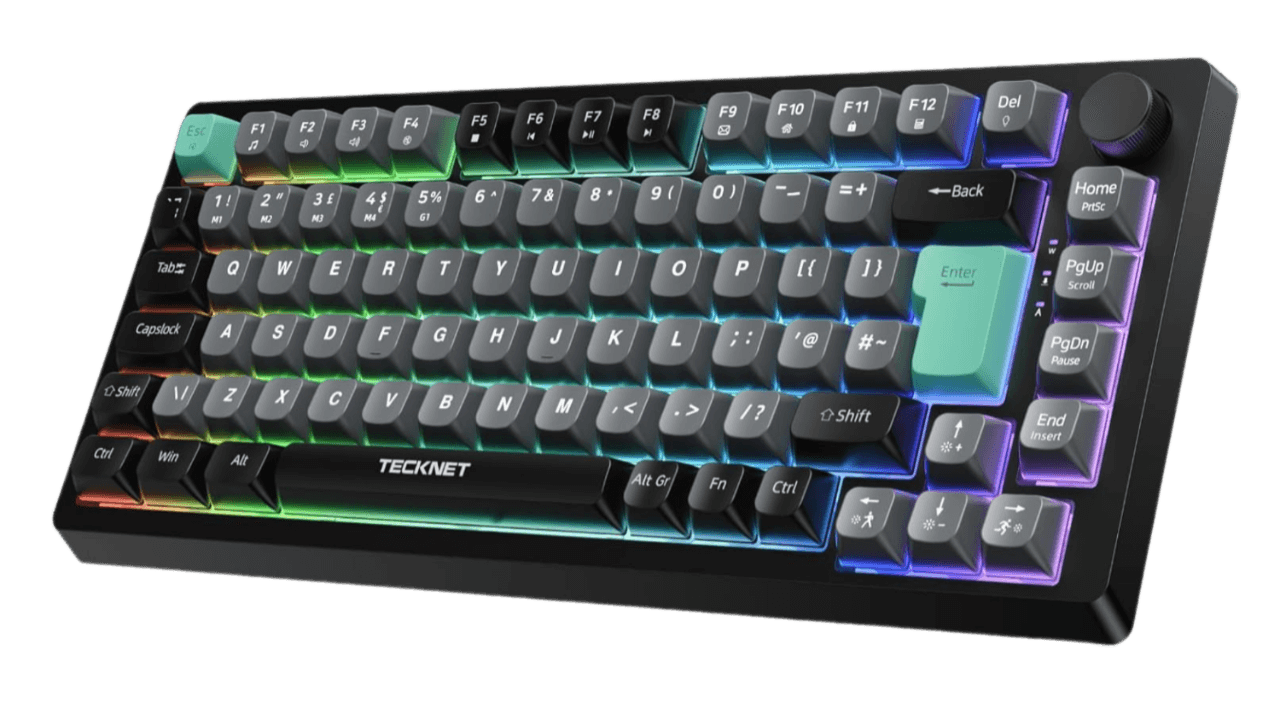 TECKNET RGB Gaming Keyboard