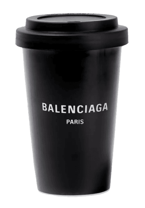 Balenciaga Paris Coffee Cup - Black
