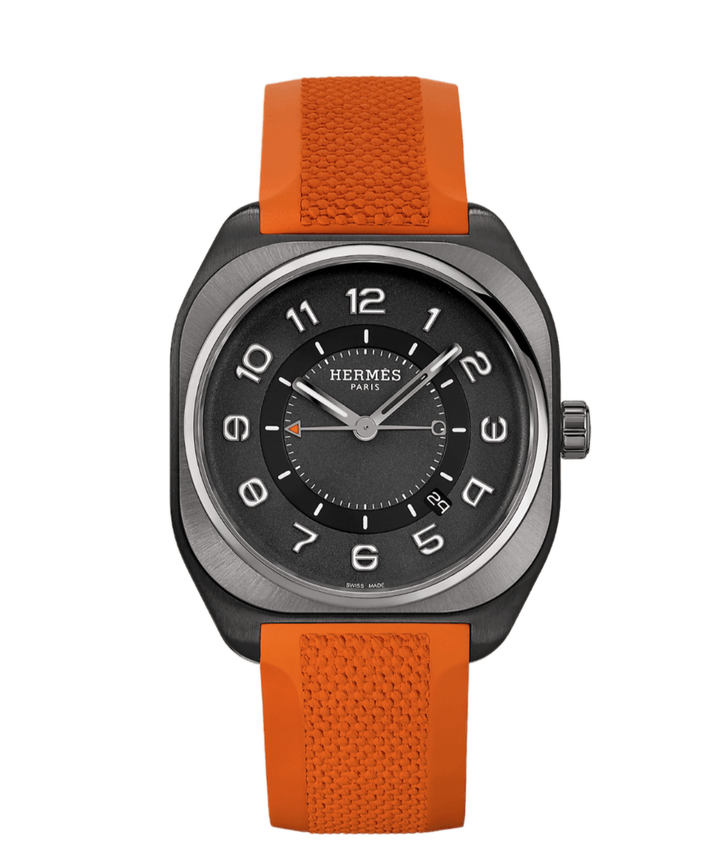 Hermès H08 Watch Black Dial - 42mm, Titanium