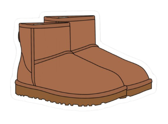 Mini UGG Sticker
