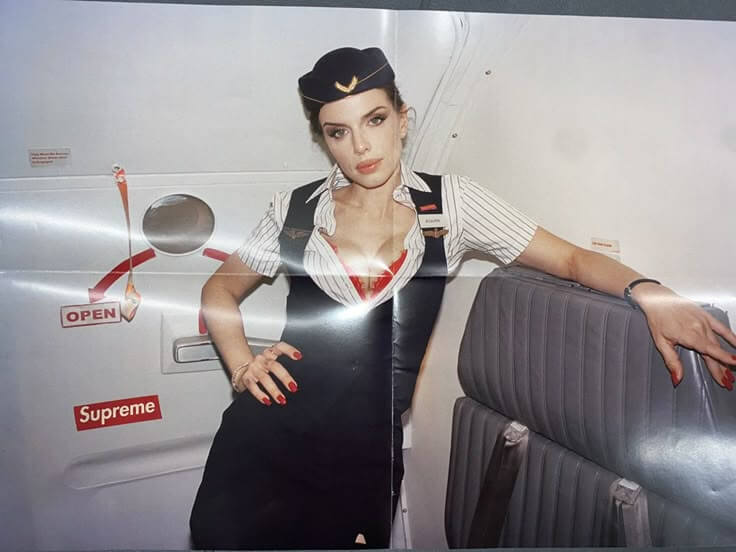 Supreme Julia Fox Poster