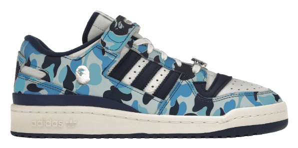 adidas Forum 84 Low - Bape 30th Anniversary Blue Camo