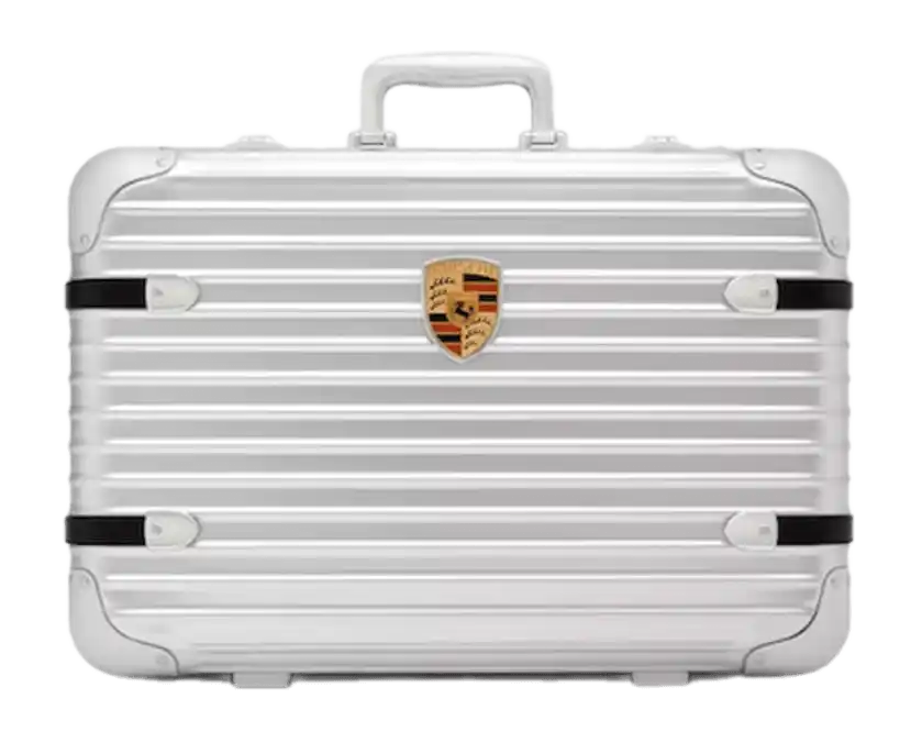 Rimowa x Porsche Hand-Carry Pepita Case (Limited Edition) - Silver