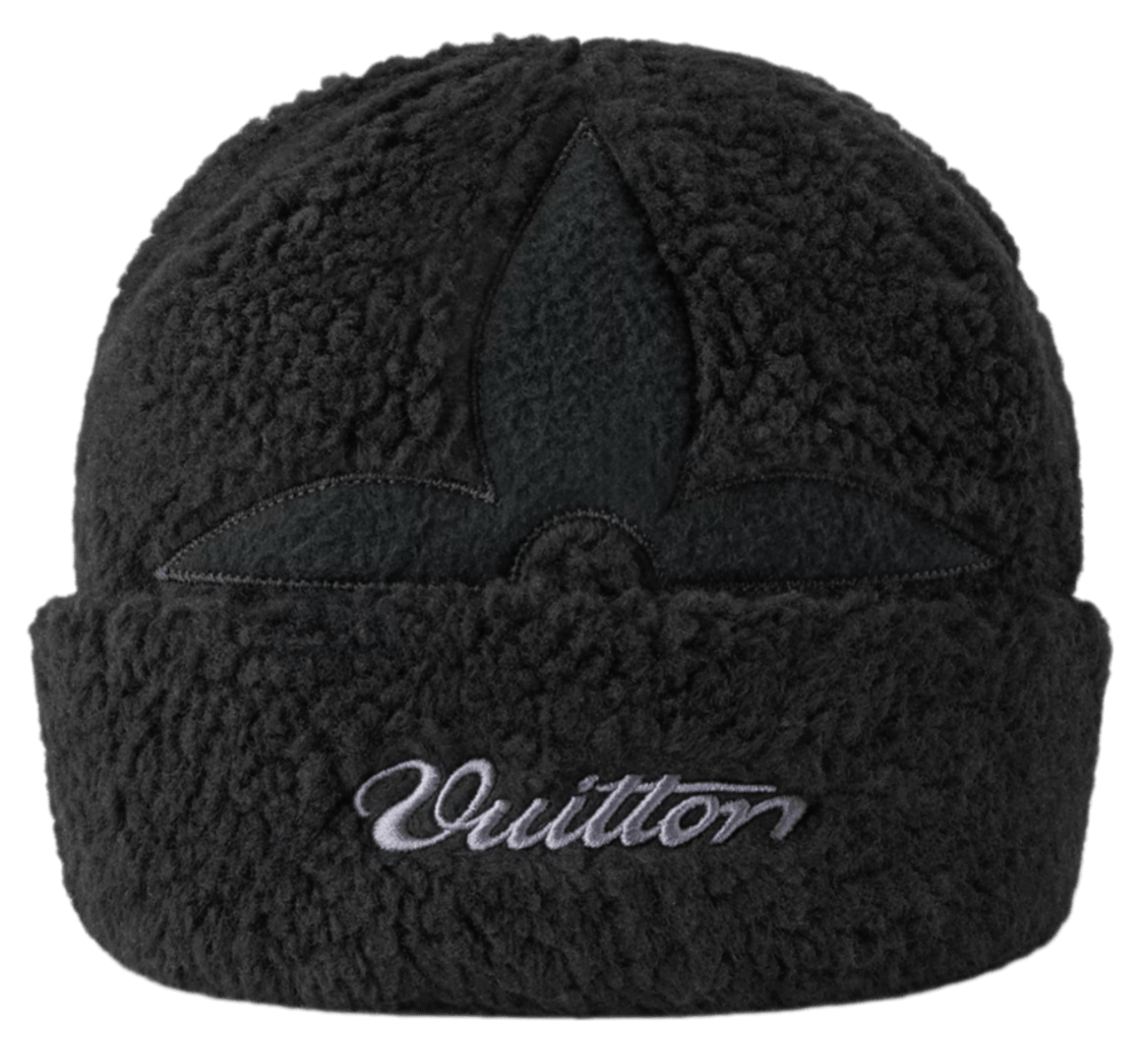 Louis Vuitton Signature Fleece Beanie - Black