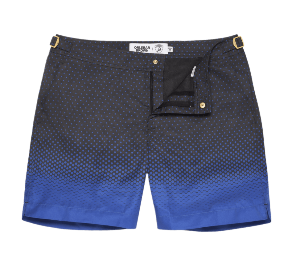 Mid-Length Swim Shorts Orlebar Brown X Automobili Lamborghini - Blue