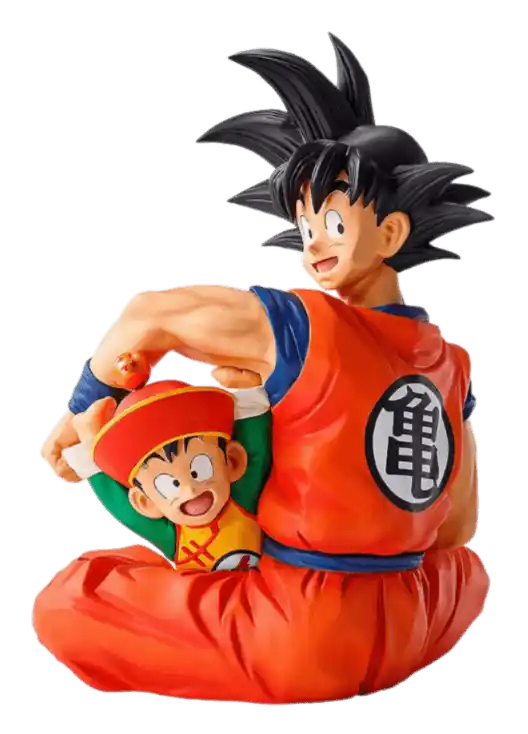 Bandai Ichibansho Dragon Ball Z Goku And Gohan Action Figure - Orange