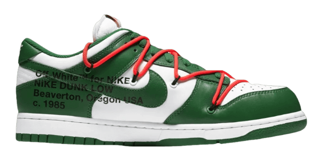 Nike Dunk Low Off-White Pine Green