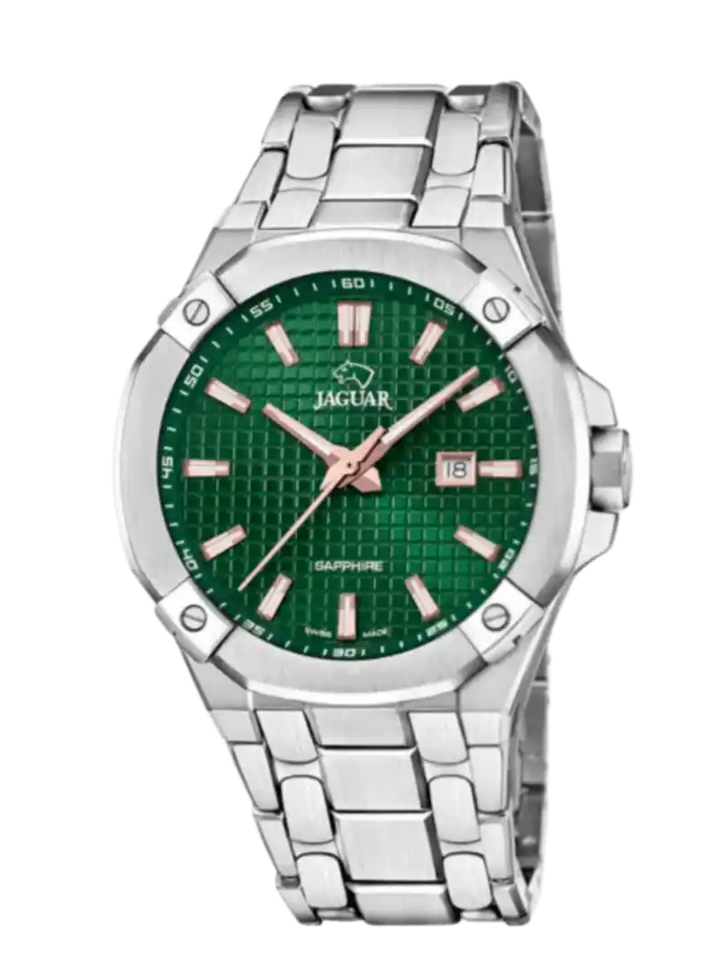 Jaguar Diplomatic Green Dial - 44mm, Steel