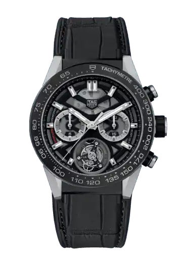 Tag Heuer Carrera Chronograph Tourbillon - 45mm, Titanium and Ceramic