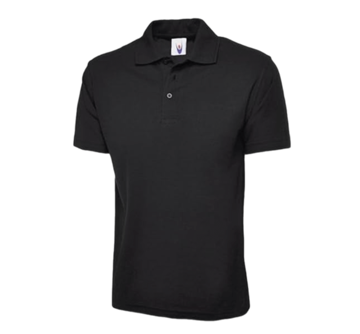Classic Polo Shirt Short Sleeve - Black
