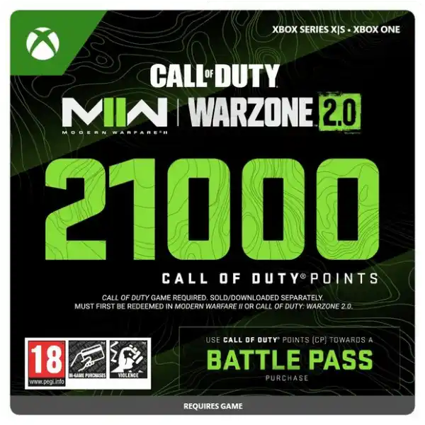 Call Of Duty: Warzone 2.0 21000 Points