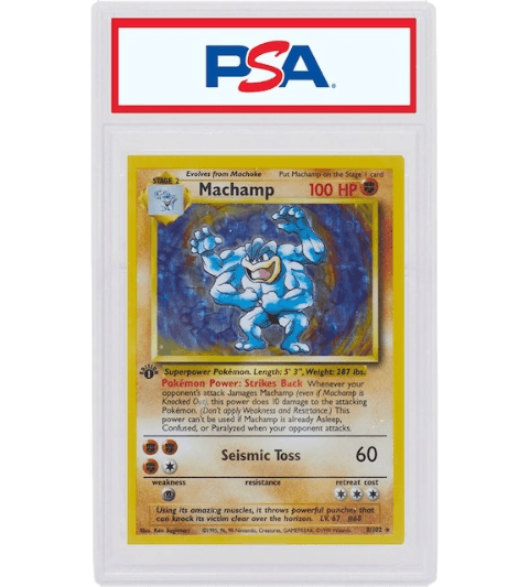 Machamp-Holo 1999 Pokemon TCG - Base Set 1st Edition 8/102