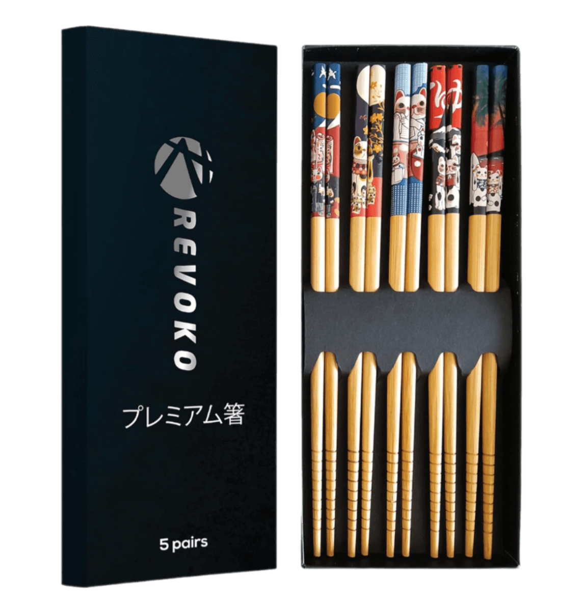 REVOKO Bamboo Chopsticks