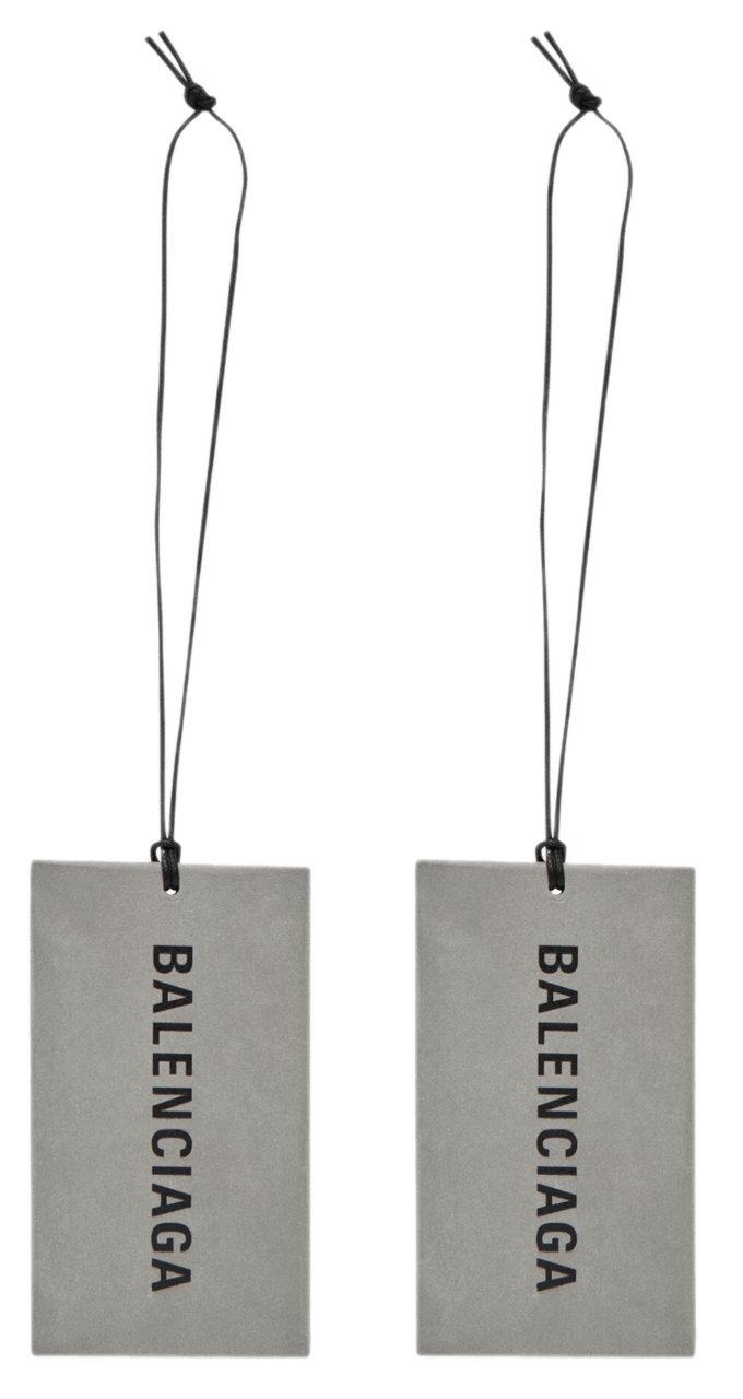 Balenciaga Scented Tag - Grey