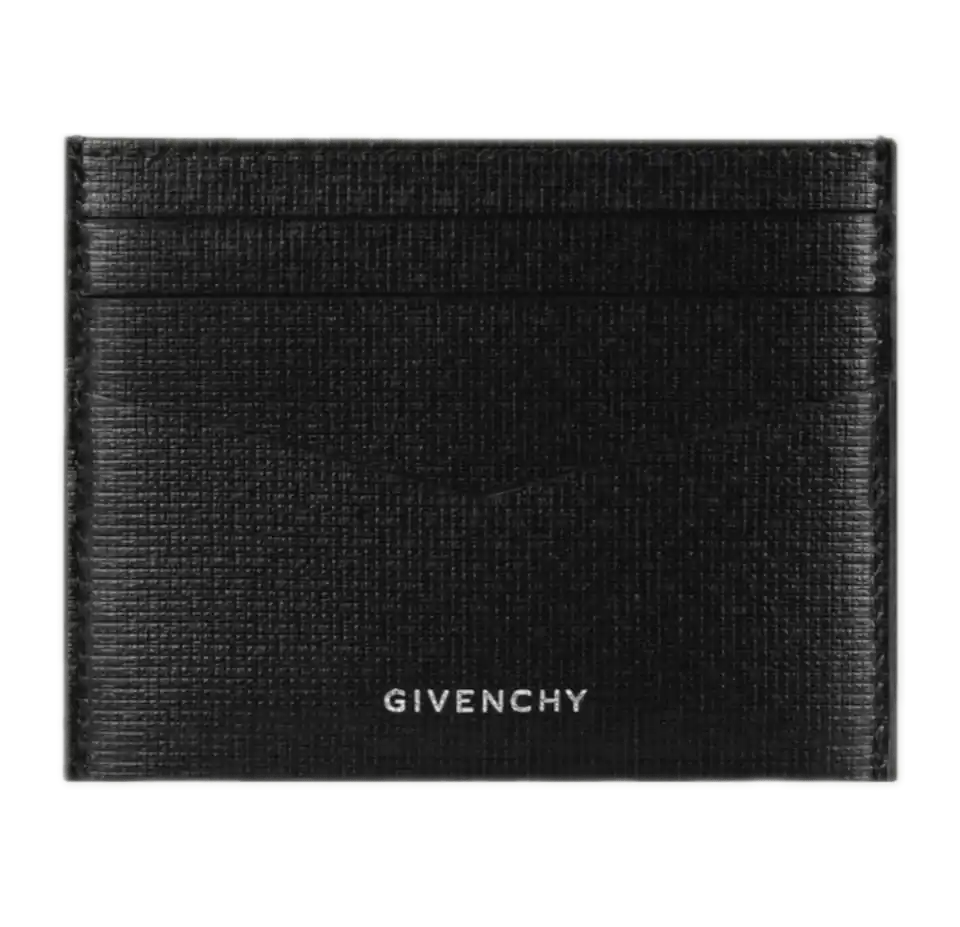 Givenchy Card Holder in 4G Leather - Black