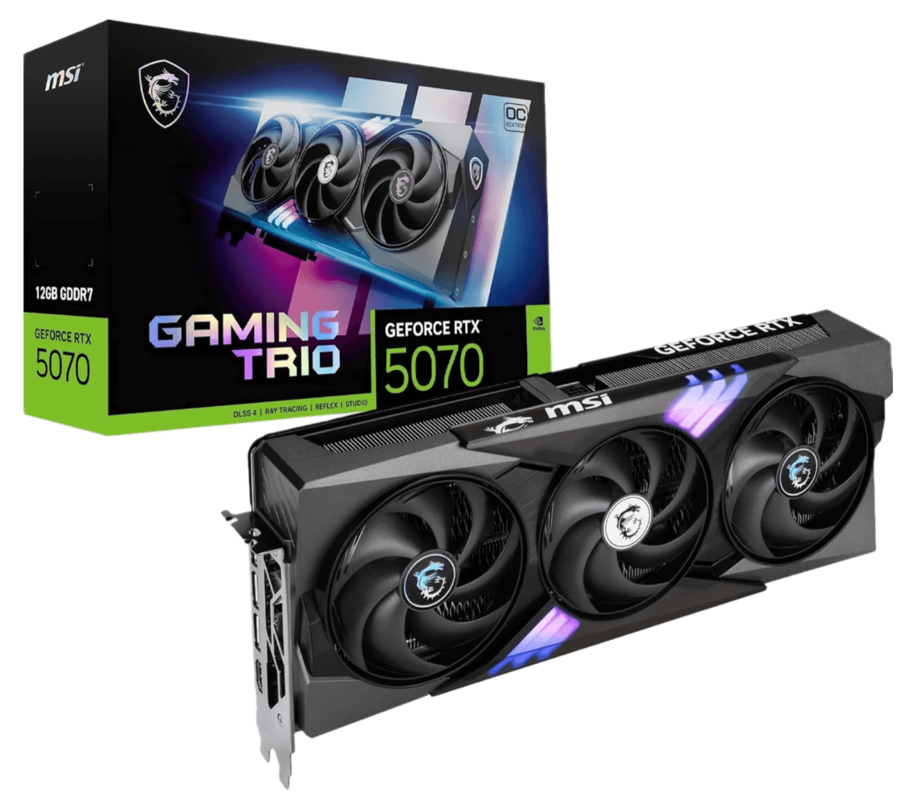 MSI RTX 5070 12GB 625 MHz