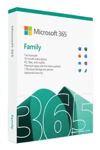 Microsoft 365 Family (12 Months)
