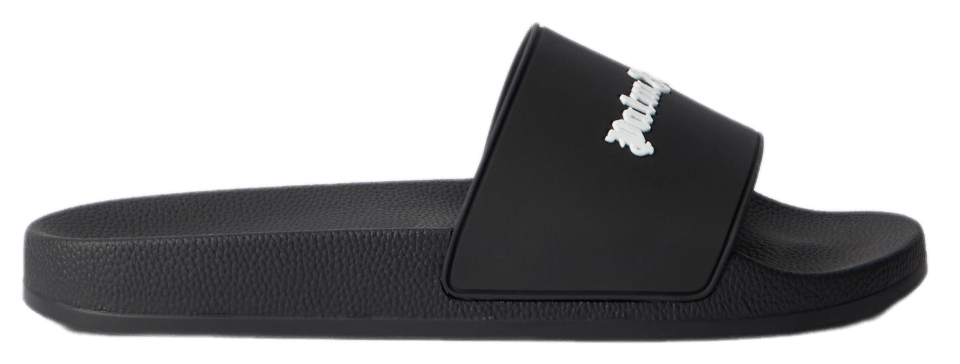 Palm Angels Classic Logo Sliders - Black/White