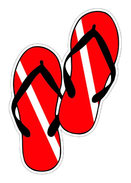Flip Flop Sticker