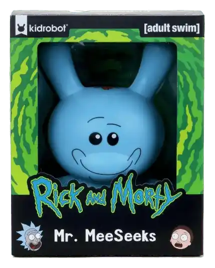 Kidrobot Adult Swim Mr. Meeseeks Dunny Rick and Morty Figure