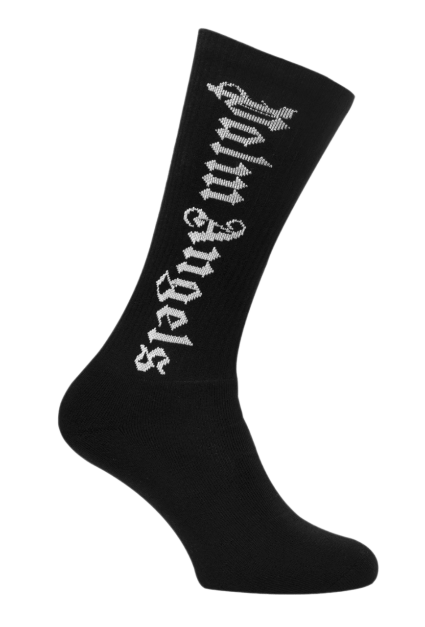 Palm Angels Gothic Socks - Black
