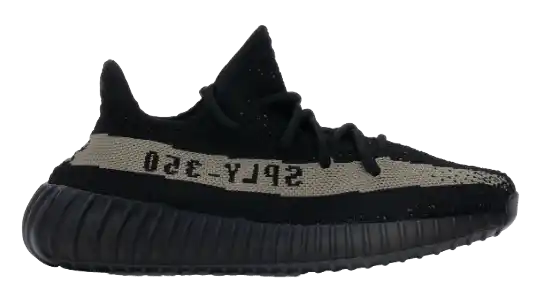 adidas Yeezy Boost 350 V2 - Core Black Green