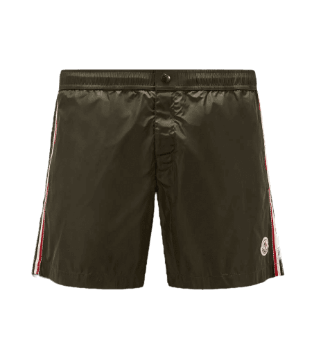 Moncler Swim Shorts - Khaki