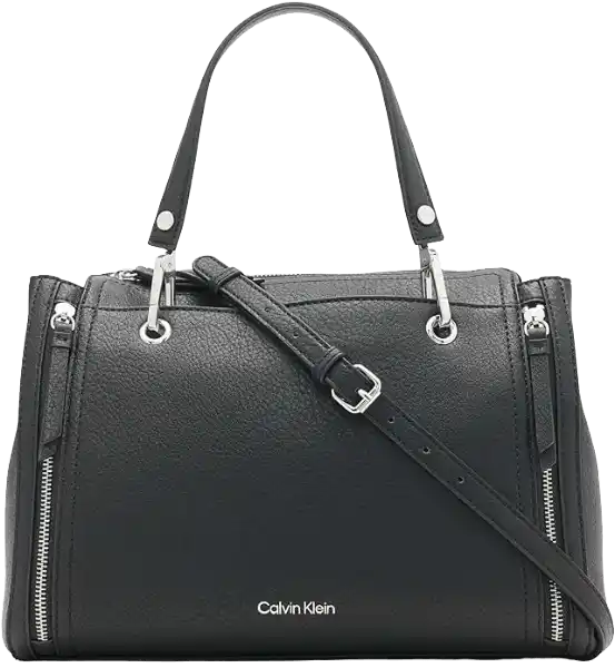 Calvin Klein Women's Elaine Bubble Lamb Novelty Satchel