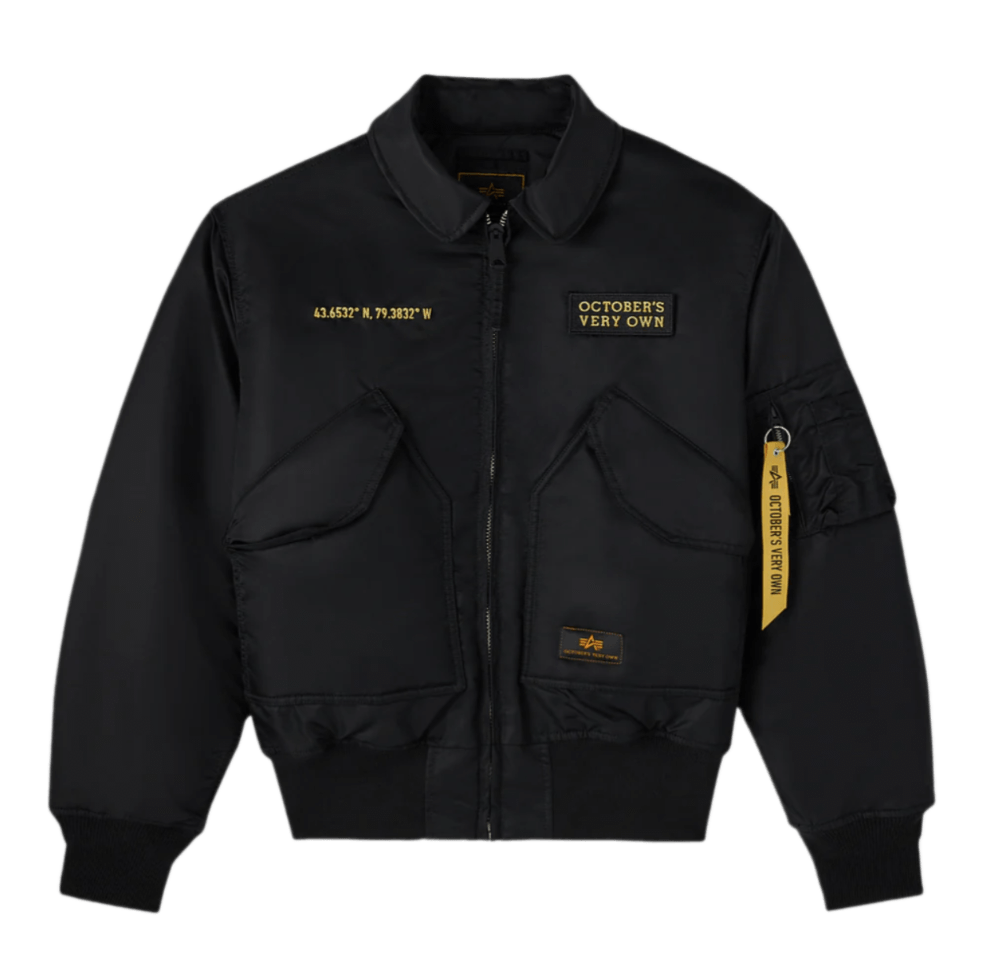 OvO Alpha Industries CW 45/P Bomber Jacket - Black