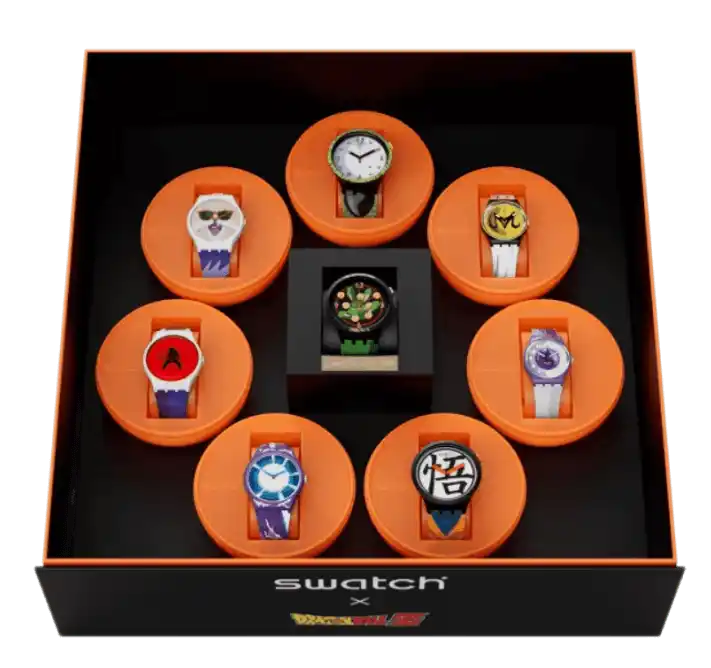 Swatch x Dragon Ball Z Set Limited Edition