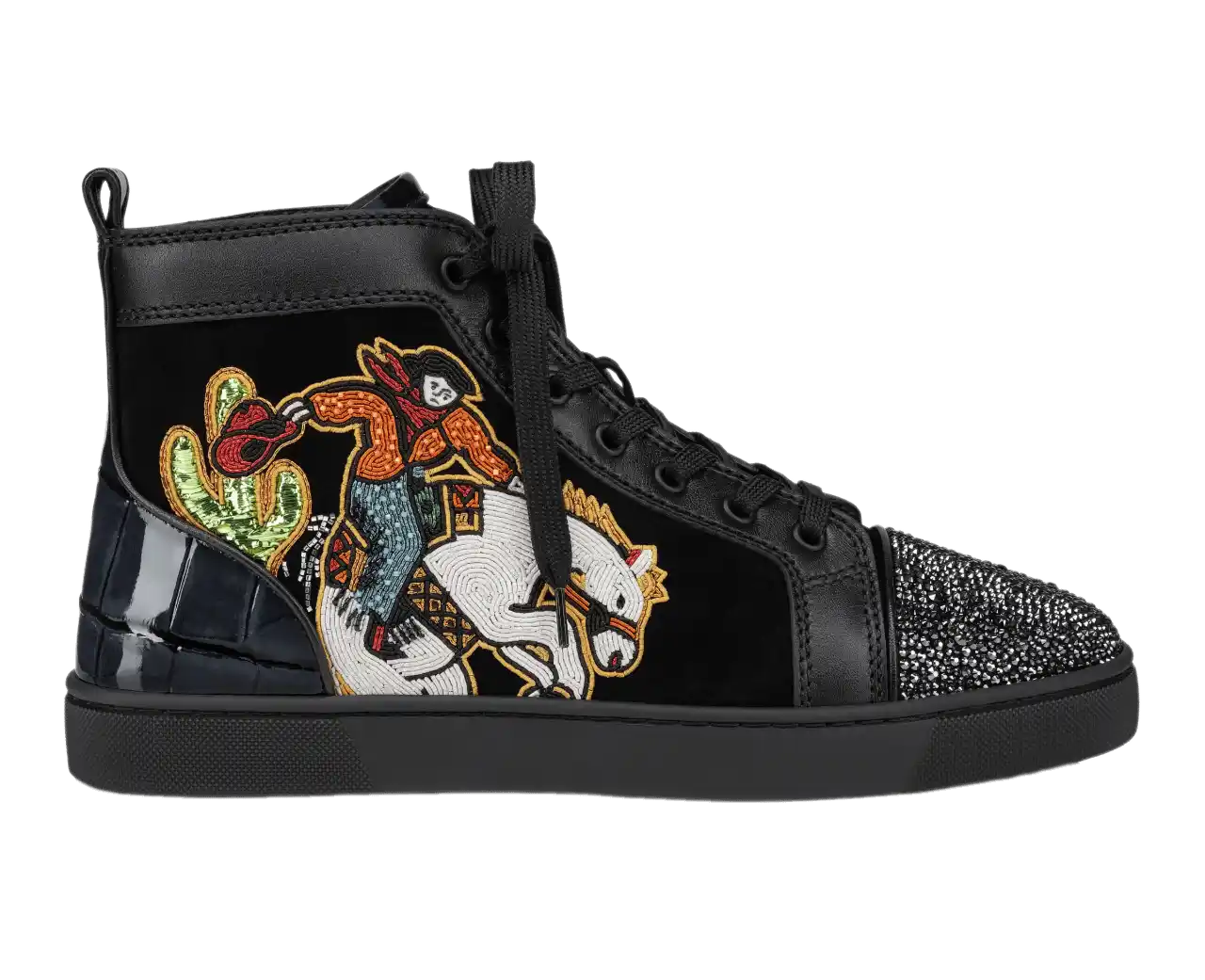 Christian Louboutin Louis Lucky - Black