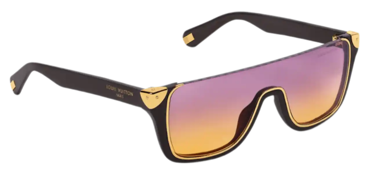 LV Heritage Mask Sunglasses - Brown