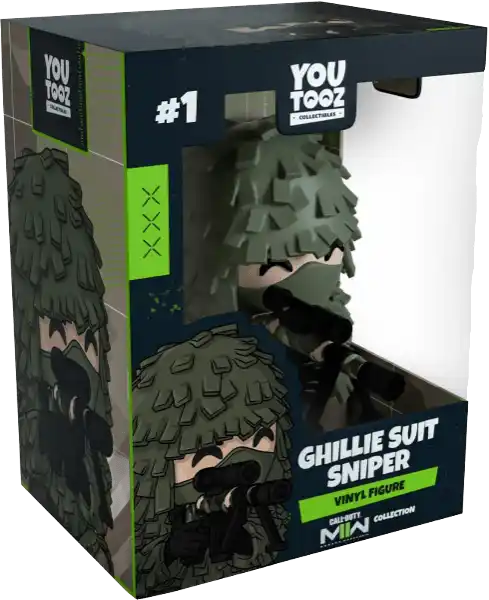 Youtooz Ghillie Suit Sniper 4.2 Inch Vinyl Figure
