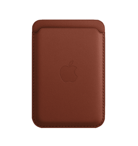 iPhone Leather Wallet with MagSafe - Umber
