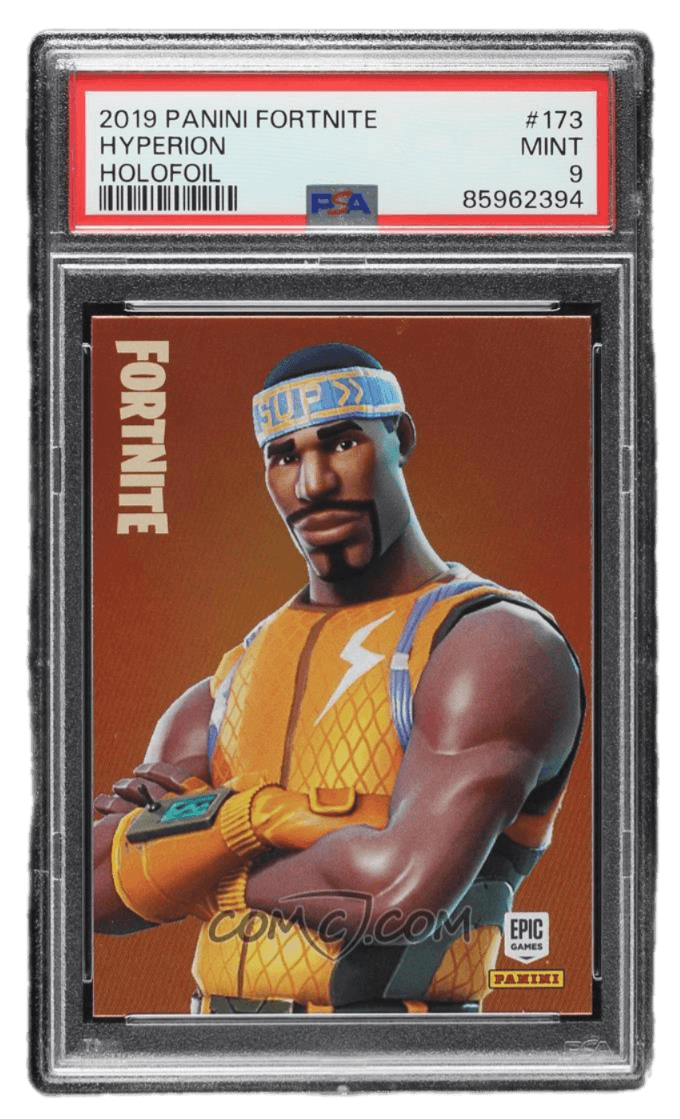 2019 Panini Fortnite  - Holofoil #173 - Hyperion PSA 9