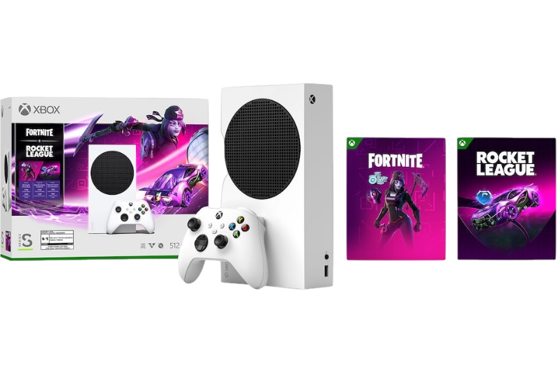 Microsoft Xbox Series S 512GB Fortnite and Rocket League Console Bundle RRS-00025