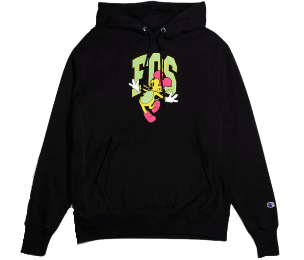 Virgil Abloh x Disney x Brooklyn Museum Mickey Mouse Hoodie - Black