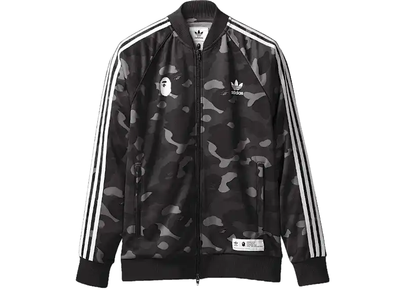BAPE x adidas adicolor Track Top - Cinder