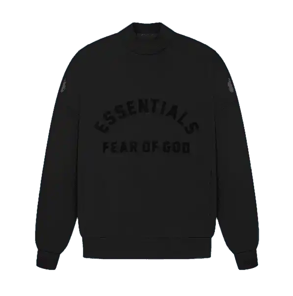 Essential Crewneck - Black