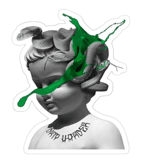 Lil Baby Drip Too Hard Sticker