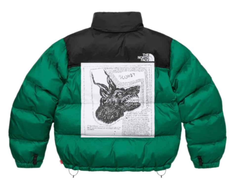 Supreme The North Face Nuptse Jacket - Green