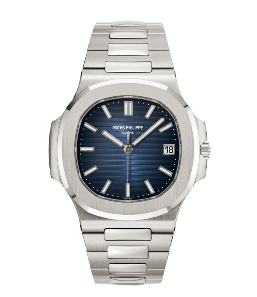 Patek Philippe Nautilus Blue Dial - 41mm, 18K White Gold
