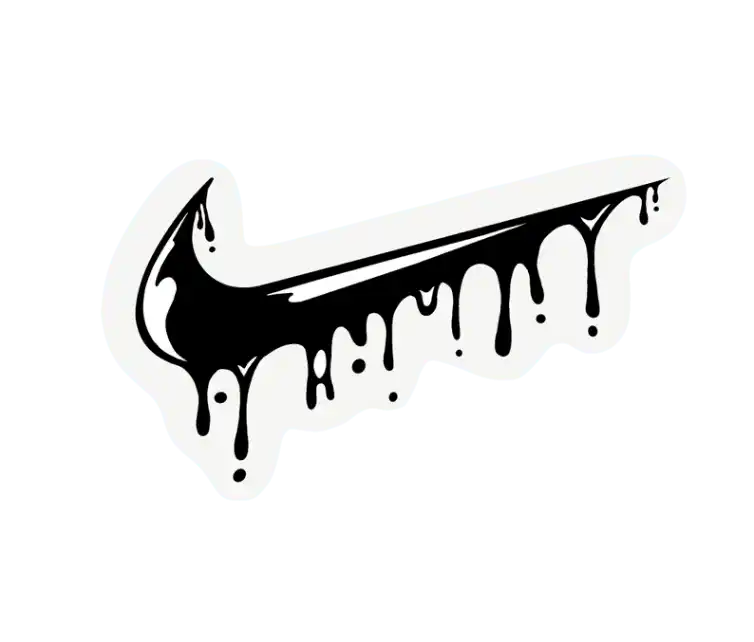 Nike Melting Sticker