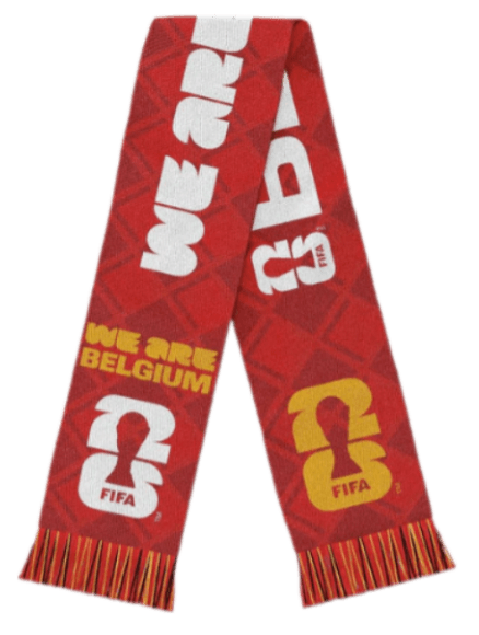 FIFA World Cup 2026 'We Are' Belgium Scarf