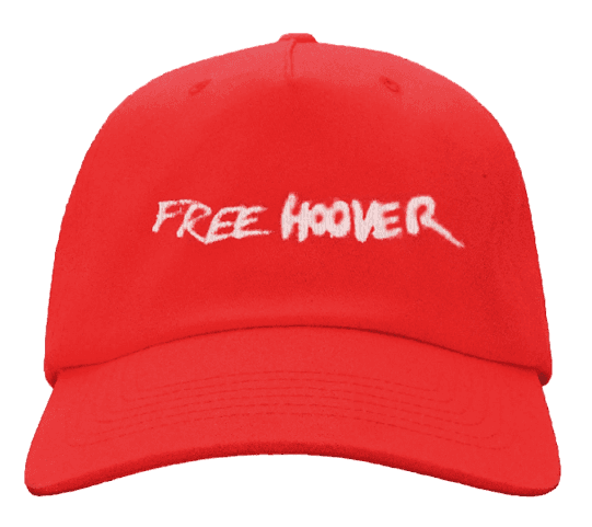 Kanye West Free Hoover Hat - Red