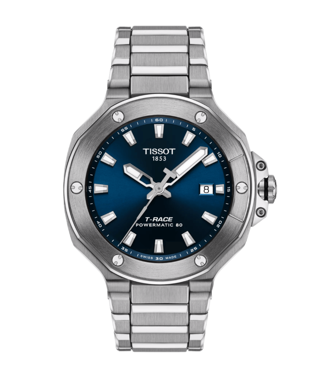 Tissot T-Race Powermatic Blue Dial - 41mm, Steel