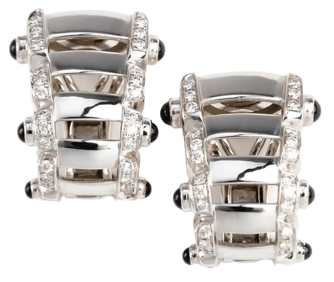 Patek Philippe Twenty-4 Diamond Earrings - White Gold